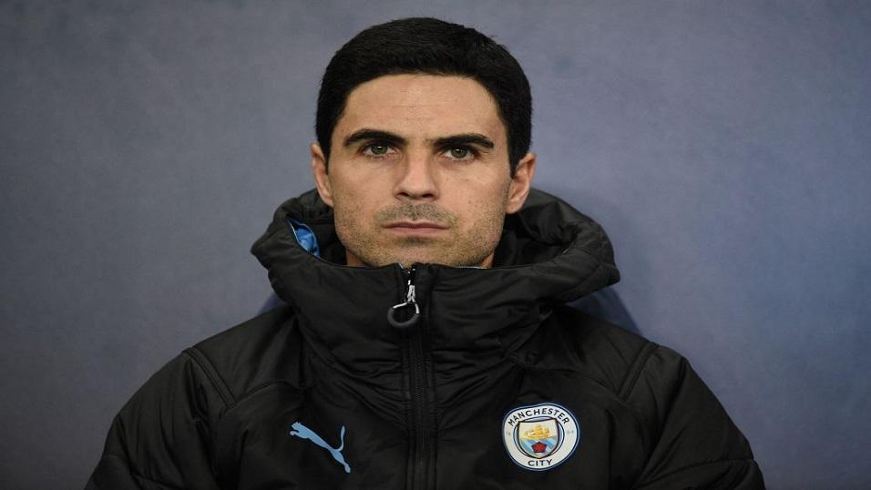 Mikel Arteta as Man City coach